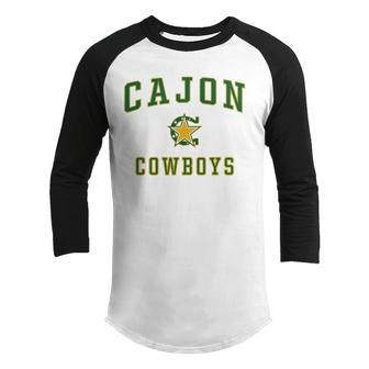 Cajon High School Cowboys Cajon Athletics Team Youth Raglan Shirt | Mazezy AU