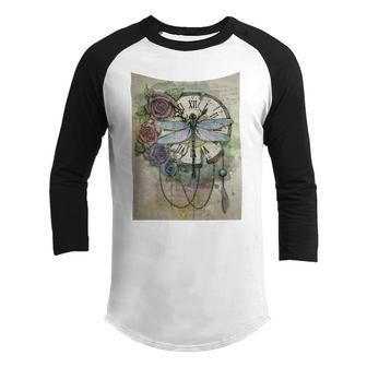 Dragonfly Time Youth Raglan Shirt - Monsterry UK