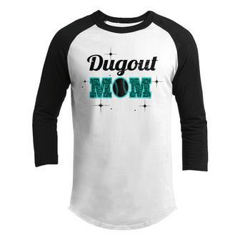 Dugout Mom V2 Youth Raglan Shirt | Favorety