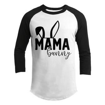 Mama Bunny Youth Raglan Shirt - Monsterry