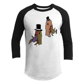 Romantic Duck Classy Ducks Youth Raglan Shirt | Favorety DE