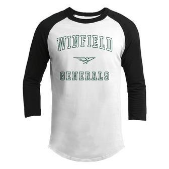 Winfield High School Generals Teacher Student Gift Youth Raglan Shirt