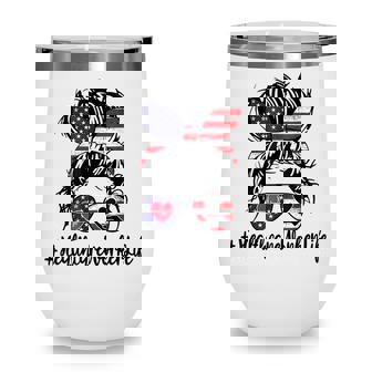 4Th Of July Healthcare Worker Life Nurse Day Cma Cna Funny Wine Tumbler | Seseable UK