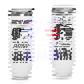 All American Mama 4Th Of July Sunglasses V2 Wine Tumbler | Seseable FR