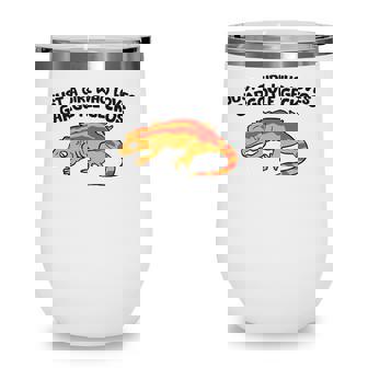 Gargoyle Gecko Girl Just A Girl Who Loves Gargoyle Geckos Wine Tumbler | Mazezy