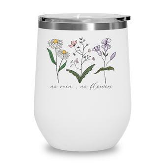 Plant Flower Wildflower Gardening Lover Gift Wine Tumbler | Mazezy