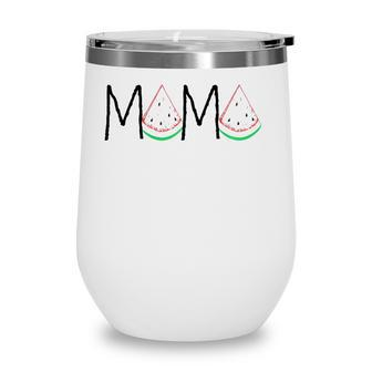 Watermelon Mama - Mothers Day Gift - Funny Melon Fruit Wine Tumbler | Mazezy DE