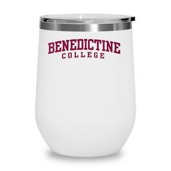 Womens Benedictine College Athletic Teacher Student Gift Wine Tumbler | Mazezy CA