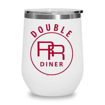 Womens Twin Peaks Double R Diner Wine Tumbler | Mazezy