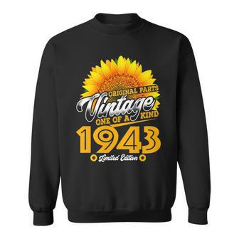 1943 Birthday Woman Gift 1943 One Of A Kind Limited Edition Sweatshirt - Seseable