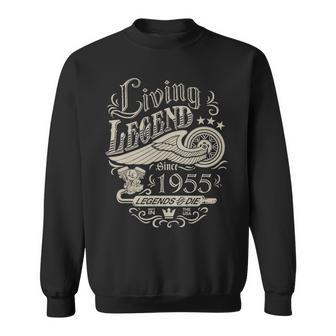 1955 Birthday Living Legend Since 1955 Sweatshirt - Seseable