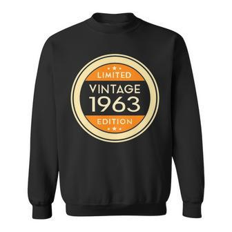 1963 Birthday 1963 Vintage Limited Edition Sweatshirt - Seseable