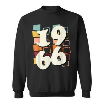 1966 Birthday 60S 1960S Sixties Hippy Retro Style Fun Sweatshirt - Seseable