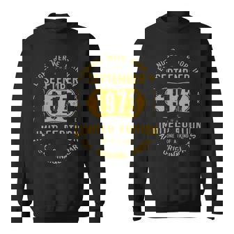 1973 September Birthday Gift 1973 September Limited Edition Sweatshirt | Seseable CA