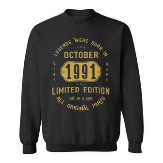 1991 October Birthday Gift 1991 October Limited Edition Sweatshirt - Seseable