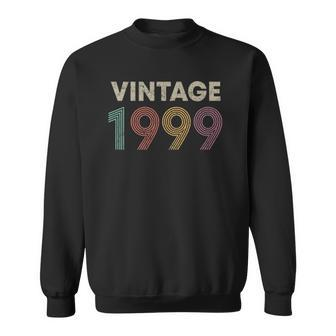 1999 Retro Vintage Birthday Sweatshirt | Mazezy