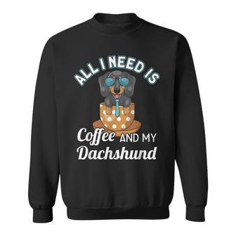 Cute Doxie Wiener Dog Lover Pet Dad Mom Dachshund Sweatshirt