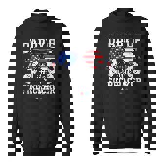 4Th Of July Fireworks Funny Daddy Of The Little Firecracker Sweatshirt | Seseable CA