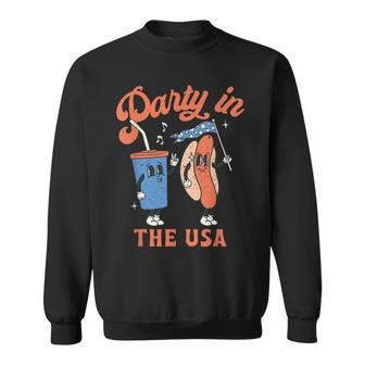 4Th Of July For Hotdog Lover Party In The Usa Sweatshirt | Mazezy DE