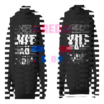 4Th Of July Parade Light The Fireworks Red White And Boom Sweatshirt | Seseable UK