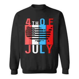 4Th Of July Usa Patriotic Family Matching Mom Dad Boy Girl Sweatshirt - Seseable