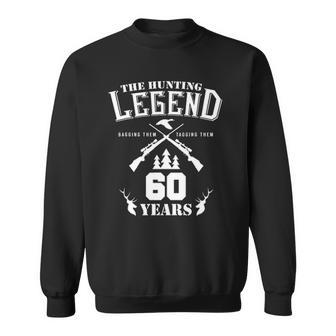 60Th Birthday Present For Hunters Sweatshirt | Mazezy