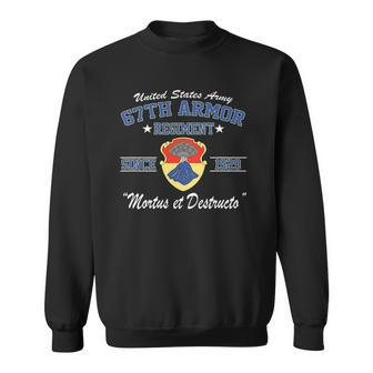 67Th Armor Regiment United States Army Sweatshirt | Mazezy