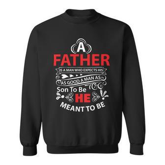 A Father Papa T-Shirt Fathers Day Gift Sweatshirt - Monsterry DE