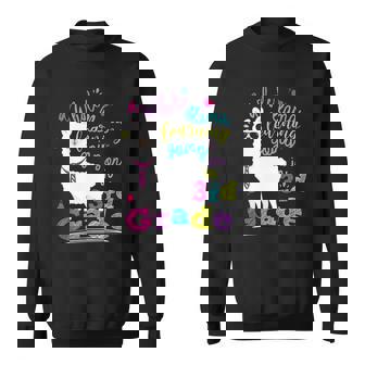 A Whole Llama Learning Going On In 3Rd Grade Back To School Sweatshirt | Mazezy
