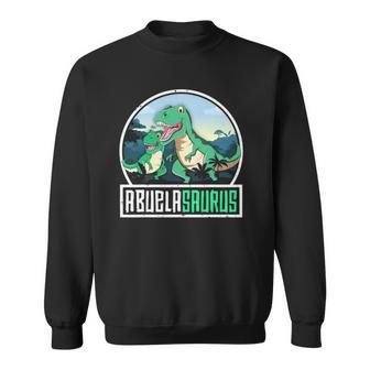 Abuelasaurusrex Dinosaur Saurus Latina Grandma Matching Sweatshirt | Mazezy