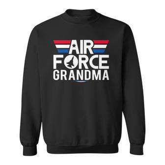 Air Force Grandma Us Veterans 4Th Of July - American Flag Sweatshirt | Mazezy