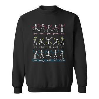 Algebra Dance Funny Function Skeleton Geek Pun Math Equation Sweatshirt | Mazezy
