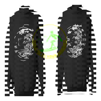 Alien Surfing For Surfers Sweatshirt | Mazezy