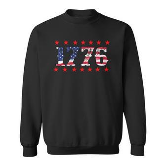 American Flag Usa United States America Independence Sweatshirt | Mazezy
