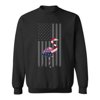 American Patriotic Or 4Th Of July Or Flamingo 4Th Of July Sweatshirt - Seseable