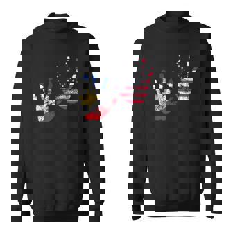 American Philippines Citizen Usa Pinoy Sweatshirt | Mazezy