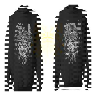 American Viking Patriotic Norse Mythology Historical Sweatshirt - Thegiftio