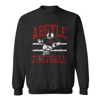 Argyle Eagles Fb Player Vintage Football Sweatshirt | Mazezy