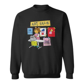Arthur Distressed DW Art Sale Sweatshirt | Mazezy