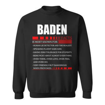 Baden Fact Fact T Shirt Baden Shirt For Baden Fact Sweatshirt - Thegiftio UK