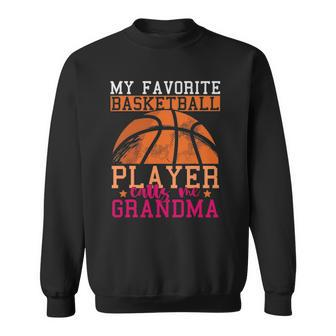 Basketball Player Grandma Mothers Day Sports Basketball Sweatshirt - Thegiftio UK