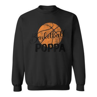 Basketball Poppa Basketball Lover Gift Sweatshirt - Thegiftio UK