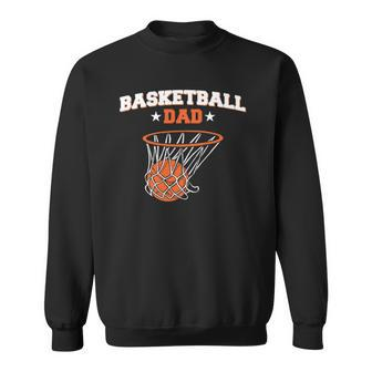 Basketballer Sport Player Fathers Day Basketball Dad Sweatshirt | Mazezy