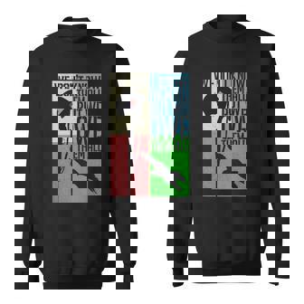 Battlefield Cross Fallen Soldier Veteran Sweatshirt - Thegiftio