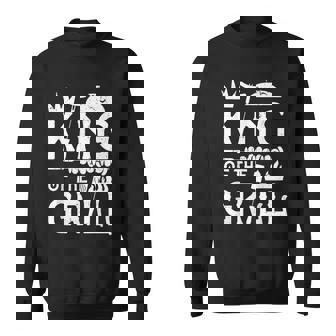 Bbq Smoker Dad King Of The Grill Sweatshirt - Thegiftio UK