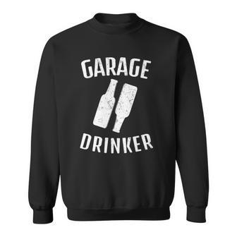 Beer Lover Garage Drinker Sweatshirt | Mazezy