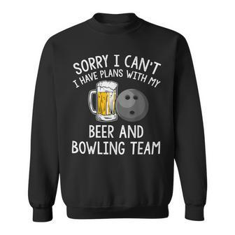 Beer Teams Bowlers 103 Bowling Bowler Sweatshirt - Seseable