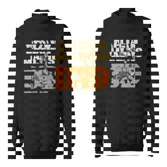 Belgian Malinois Dad Fathers Day Dog Lover Belgian Malinois Sweatshirt | Mazezy