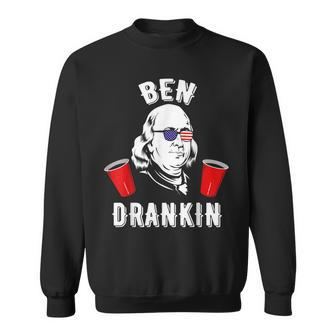 Ben Drankin Benjamin Sunglasses 4Th Of July Sweatshirt - Seseable