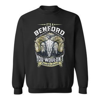 Benford Name Shirt Benford Family Name Sweatshirt - Monsterry UK